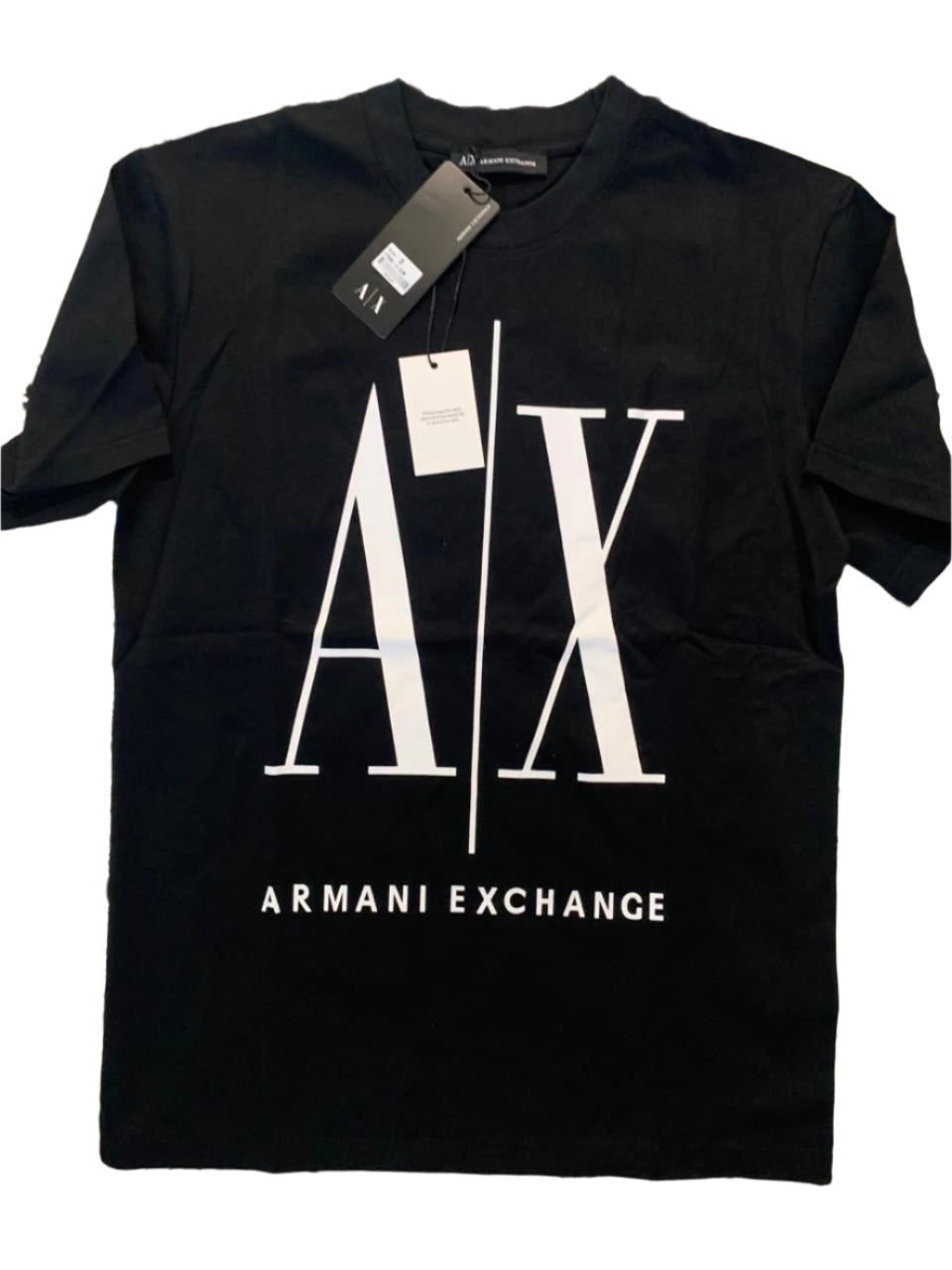 Armani Exchange Men's Short Sleeve T-shirt Icon Logo T-shirt