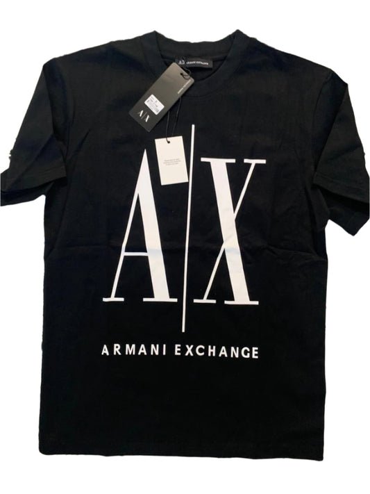 Armani Exchange Men's Short Sleeve T-shirt Icon Logo T-shirt