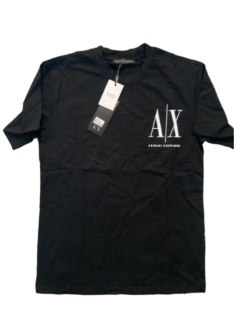 Armani Exchange Men's Short Sleeve T-shirt Icon Logo T-shirt