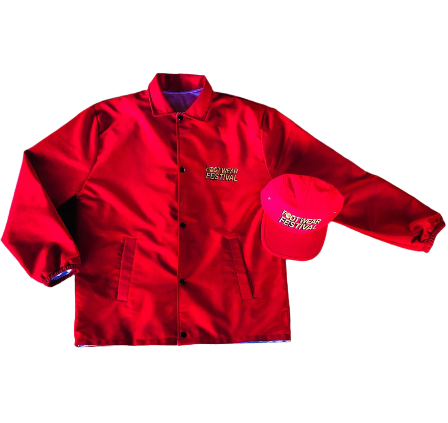 Footwear Festival Red Cap & Jacket