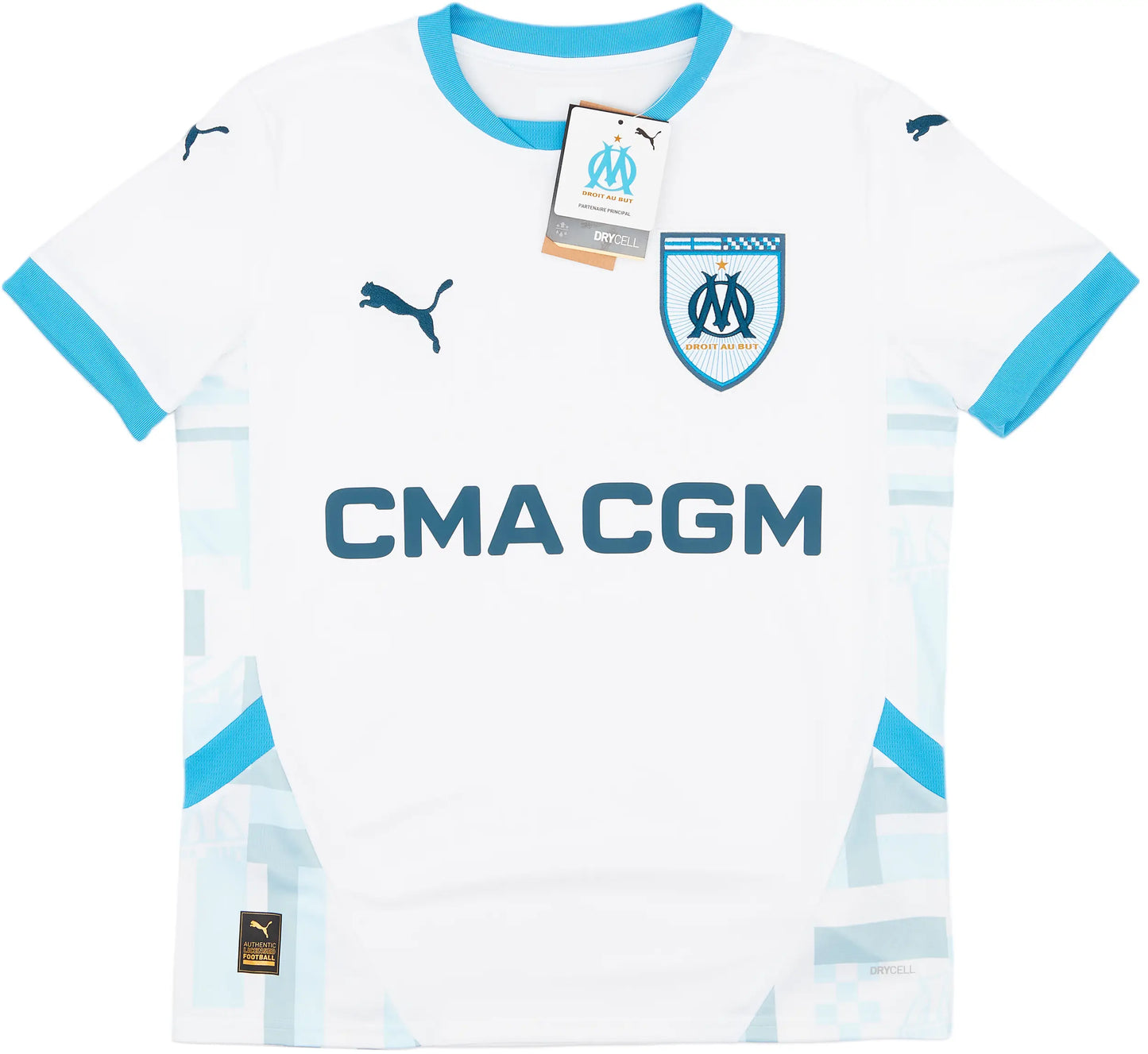 Marseille 2024- 2025 Olympique Home/Away Replica Jersey