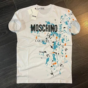 Moschino Logo T Shirt Black