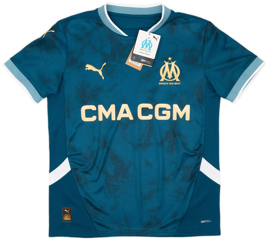 Marseille 2024- 2025 Olympique Home/Away Replica Jersey